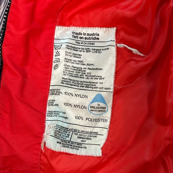 Women’s Anba of Austria Vintage Snow Ski Jacket w/ Flower Detail Made In Austria - Picture 10 of 14